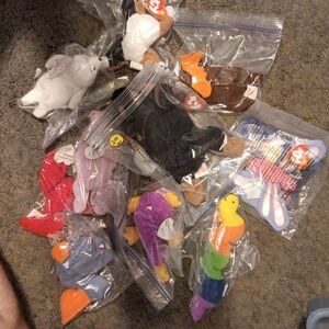 Colorful Plush Toy Set